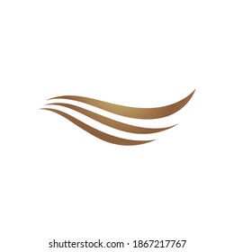 Hair logo vector illustration design
