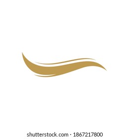 Hair logo vector illustration design