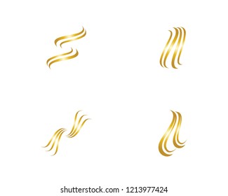 Hair  logo vector ion template