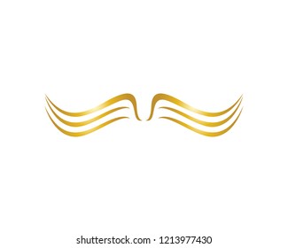 Hair  logo vector ion template