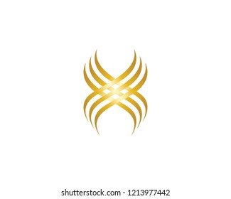Hair  logo vector ion template