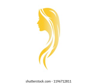 Hair logo vector template