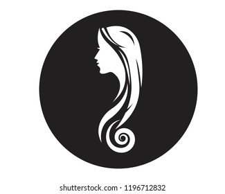 Hair logo vector template