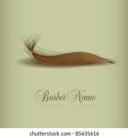 hair logo for your design. vector illustration