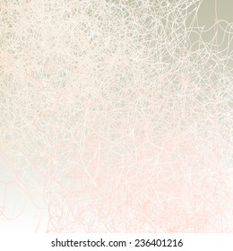 hair on background, vector illustration
