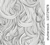 Hair outlined background