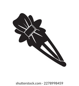 Hair pin symbol icon,logo illustration design template