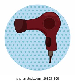 hair products theme hair dryer elements