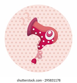 hair products theme hair dryer elements