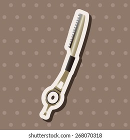hair products theme shaver elements