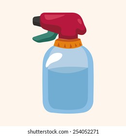 hair products theme sprayer elements