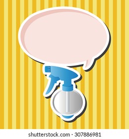 hair products theme sprayer elements