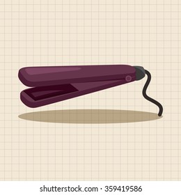 hair products theme hair straightener elements