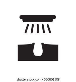 hair removal icon illustration isolated vector sign symbol