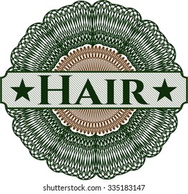 Hair rosette