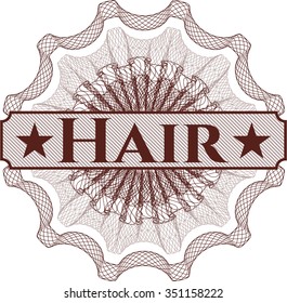 Hair rosette