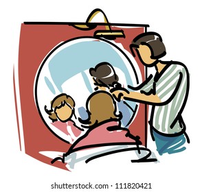 Hair salon