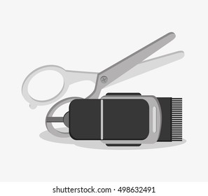 Hair salon and barber shop tools design