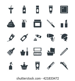 Hair Salon Cool Vector Icons 2