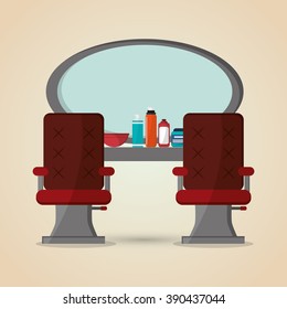 Hair Salon Design Stock Vector (Royalty Free) 390437044 | Shutterstock