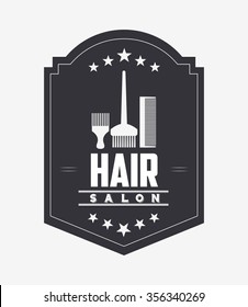 hair salon  design, vector illustration eps10 graphic 