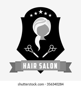 hair salon  design, vector illustration eps10 graphic 