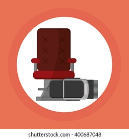 Hair salon design, vector illustration