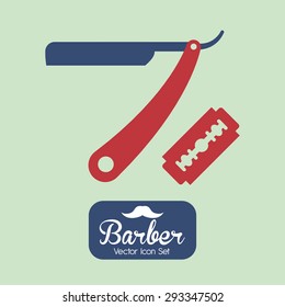 Hair Salon digital design, vector illustration eps 10.