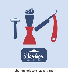 Hair Salon digital design, vector illustration eps 10.