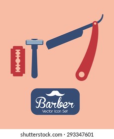 Hair Salon digital design, vector illustration eps 10.
