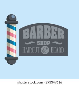 Hair Salon digital design, vector illustration eps 10.