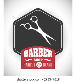 Hair Salon digital design, vector illustration eps 10.
