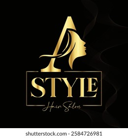 Hair salon logo creative design