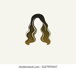 hair salon logo design . haircare logo design 