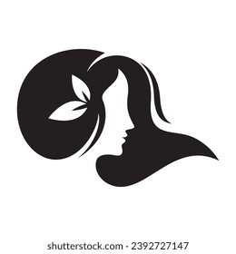 Hair and salon logo images illustration design