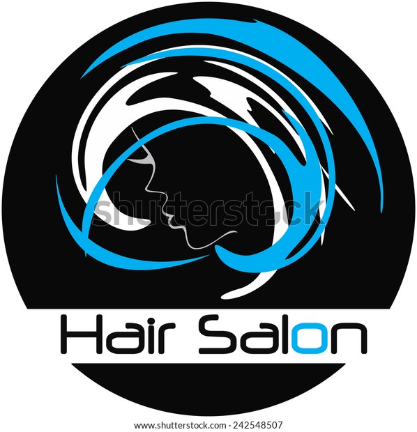 Hair Salon Logo Modern Stock Vector (Royalty Free) 242548507 | Shutterstock
