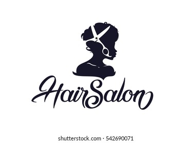 Hair salon logotype