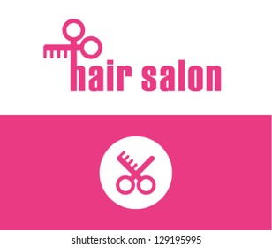 Hair salon symbol