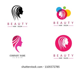 Hair and salon vector icon