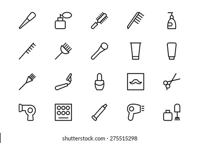 Hair Salon Vector Icons - Vol 3