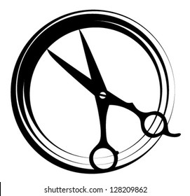 hair scissors icon