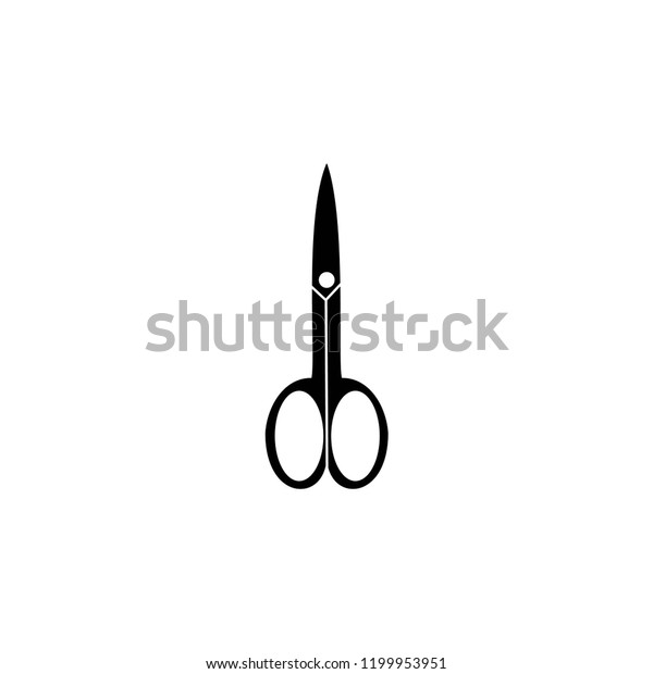 hair scissors icon\
vector