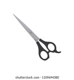 Hair scissors icon, vector illustration design. Barbershop objects collection.