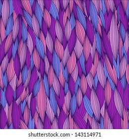 Patrón de pelo sin fisuras violeta