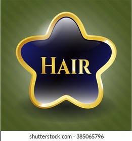 Hair shiny badge