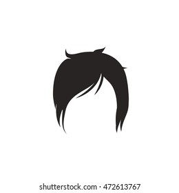 Hair silhouette nr. 9