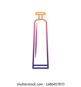 hair spray nolan icon. Simple thin line, outline vector of BOTTLE icons for ui and ux, website or mobile application
