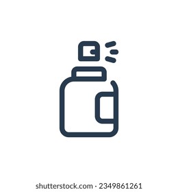 Hair spray for styling vector icon