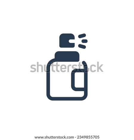 Hair spray for styling vector icon