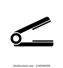 Hair straightener icon vector icon. Simple element illustration. Hair straightener symbol design. Can be used for web and mobile.